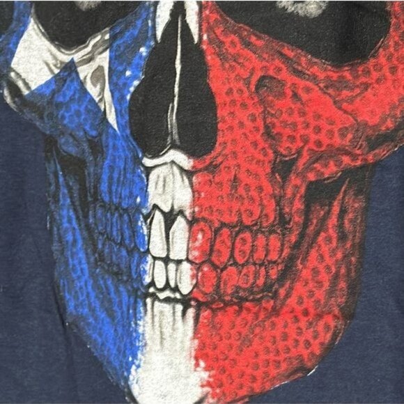 Houston Texans Skull Tee T-Shirt size XL Navy Battle Red NWOT New Without Tags - Picture 15 of 16